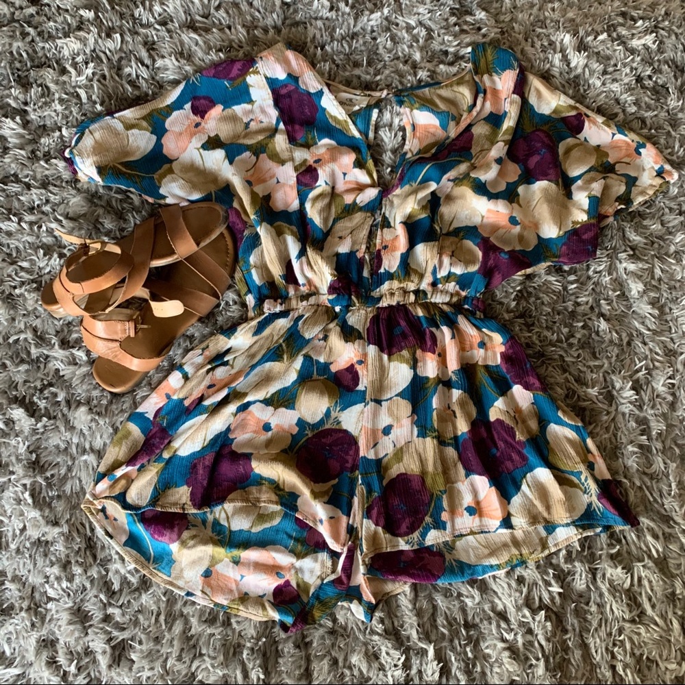 floral romper